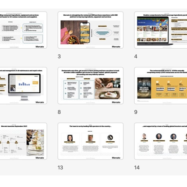 Subtle Art of a Winning Pitch Deck